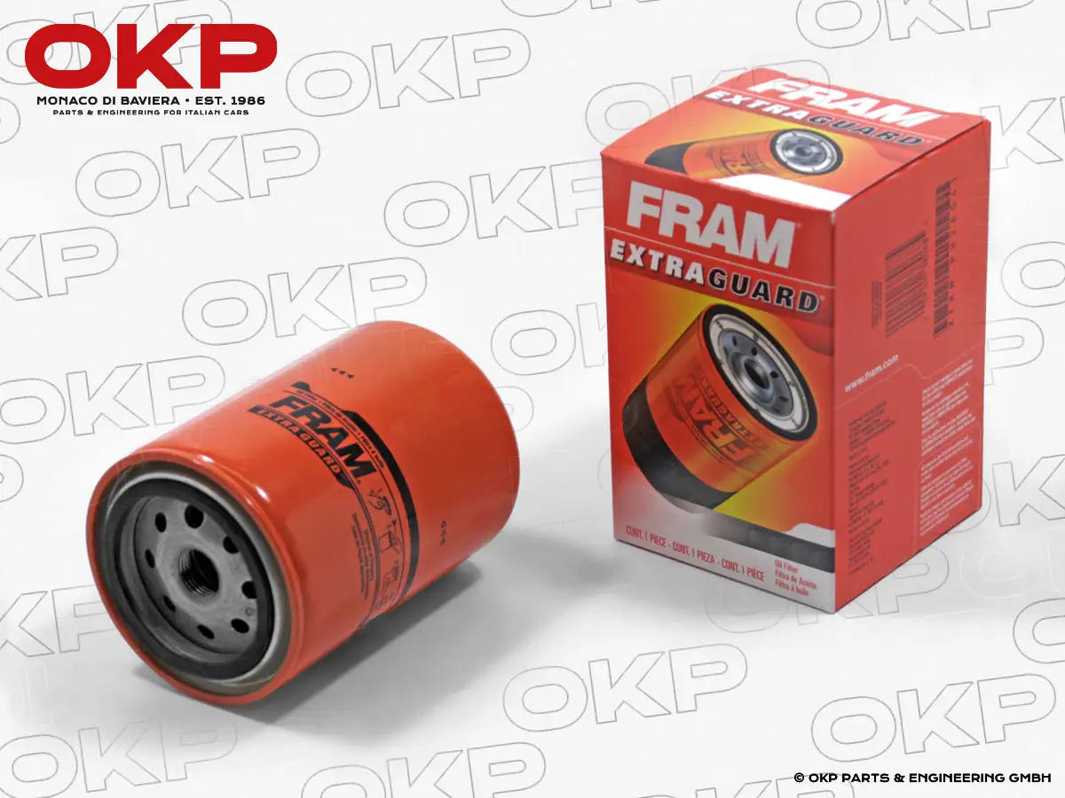 Ölfilter Ferrari 250 / 275 / 330 / 365 original orange