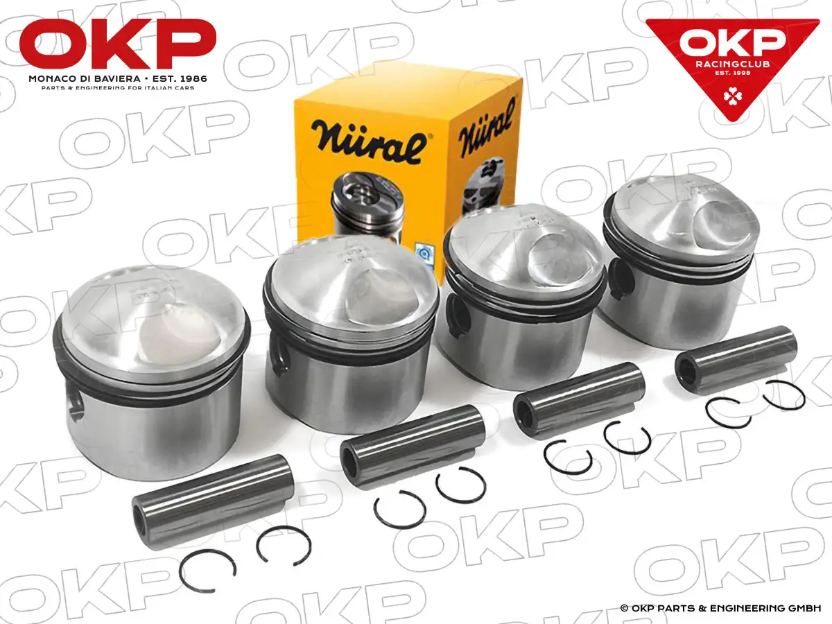 Satz (4 Stk.) Kolben 2000cc 84mm Sport (10,4:1) Original