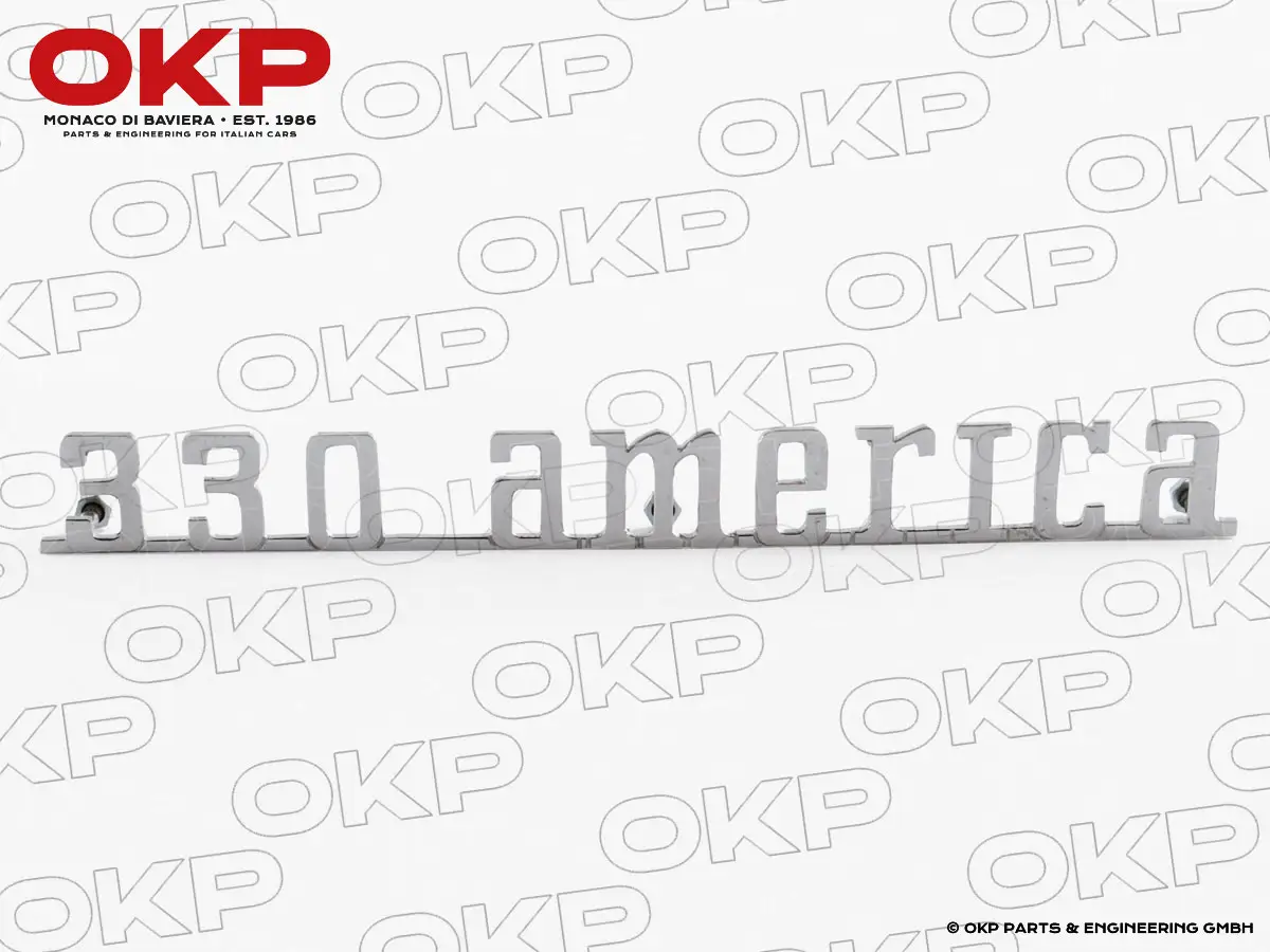 Schriftzug hinten 330 america Ferrari 330