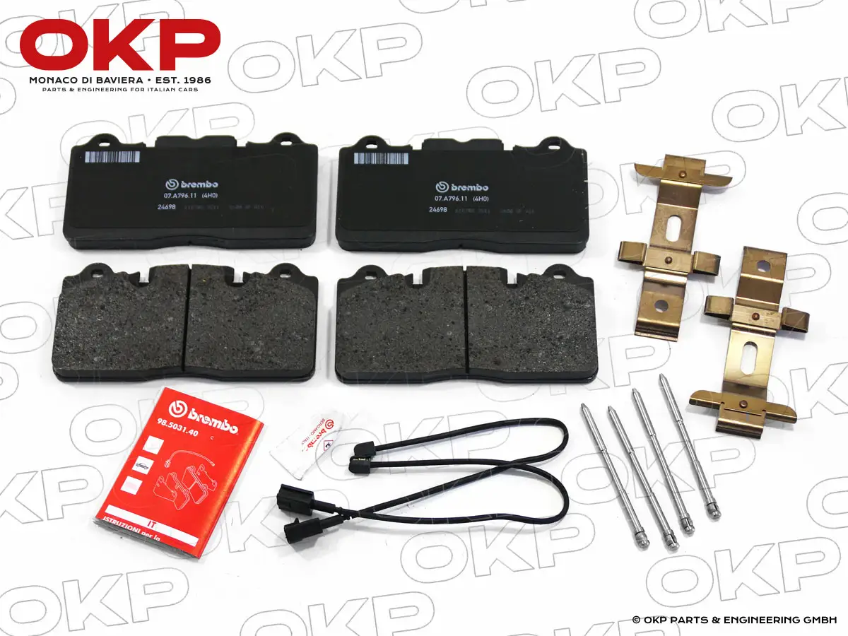 Brake pads front Ferrari 599 GTO