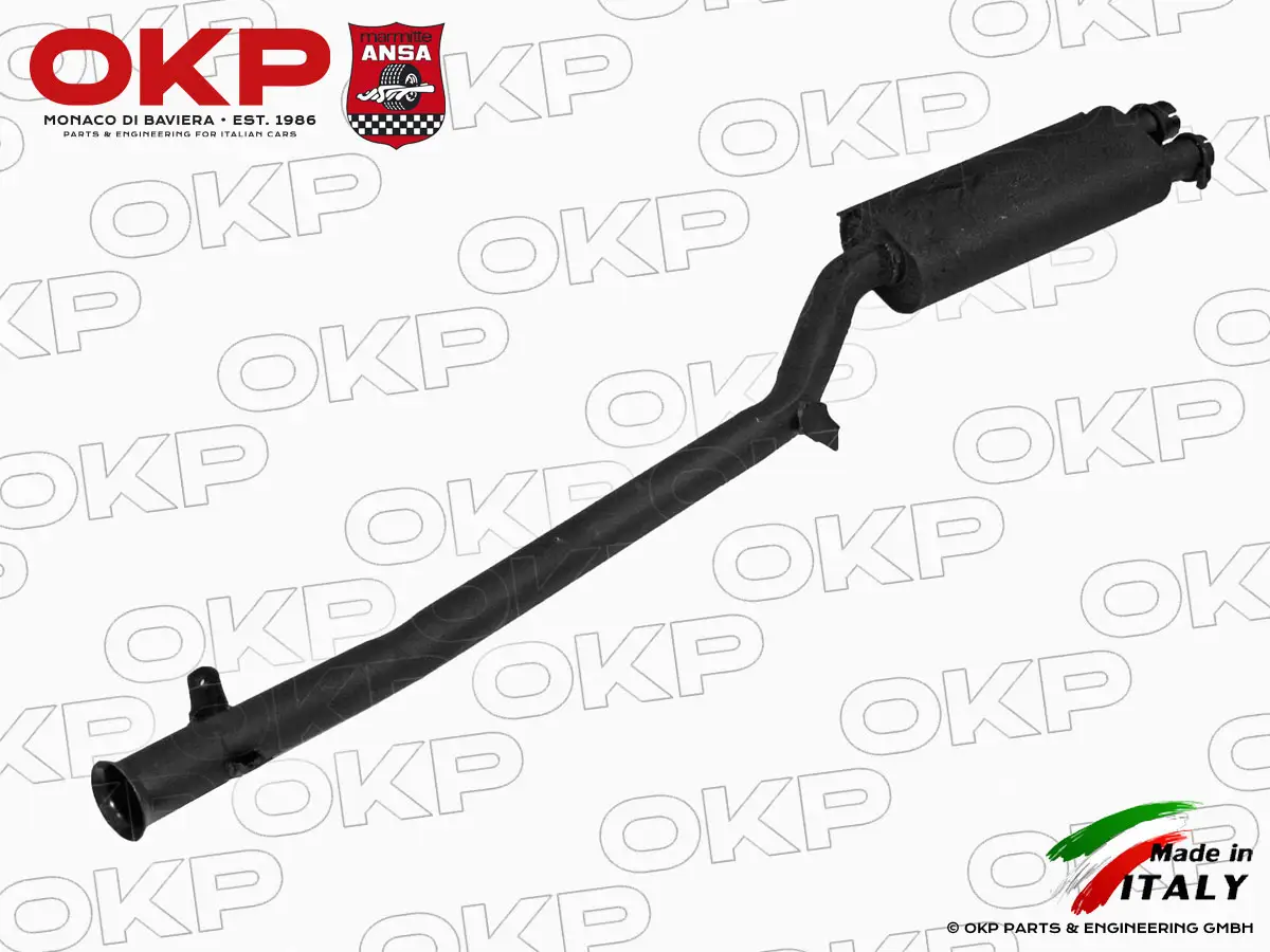 ANSA Schalldämpfer mitte Maserati Quattroporte 2. Serie