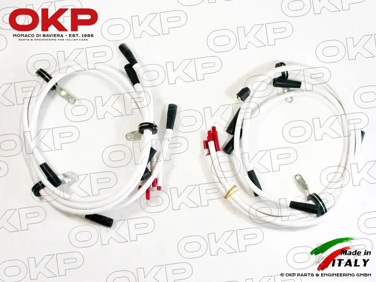Set HT leads Ferrari 365 GT4 2+2 / 400 carburetor