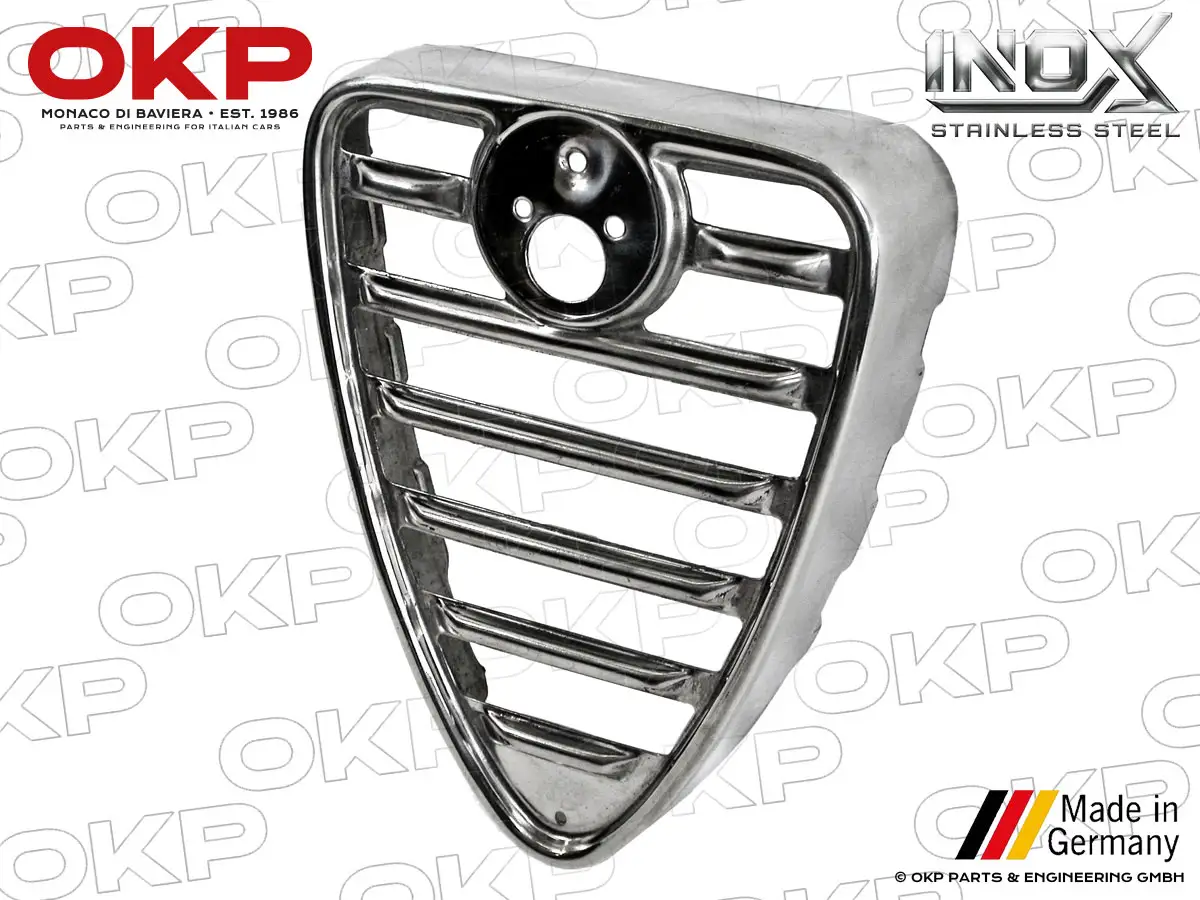 Kühlergitter mitte 1300 - 1600 Giulia Super (Edelstahl)