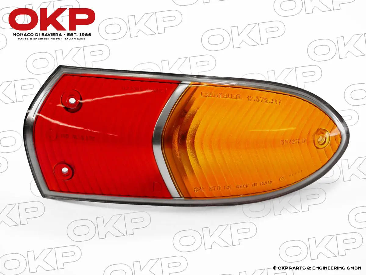 Rücklichtglas Rundheck Spider rechts