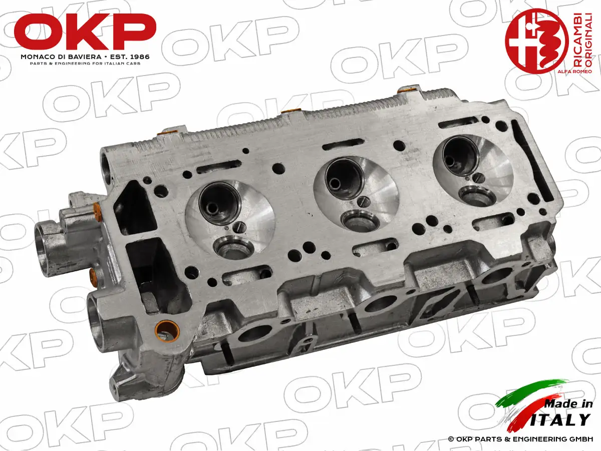 Testata nuova originale Alfa Romeo Alfetta GTV6 2.5 V6 SX