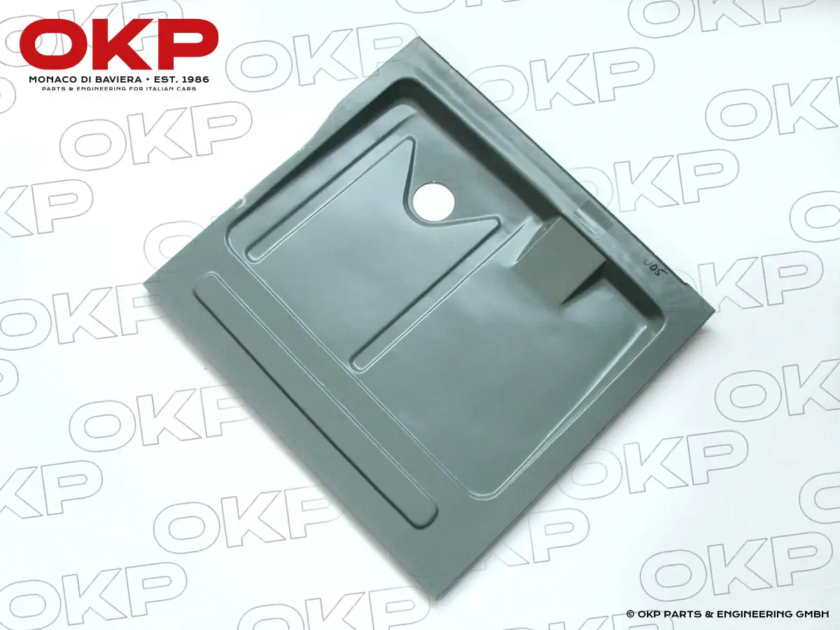 Bodenblech hinten links 1300 - 1750 Rundheck Spider