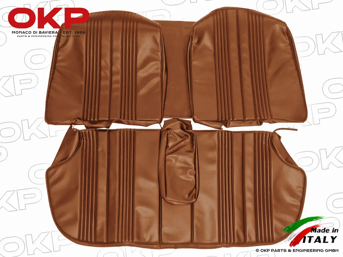 Sitzbezug hinten Giulia Super Nuova Kunstleder braun