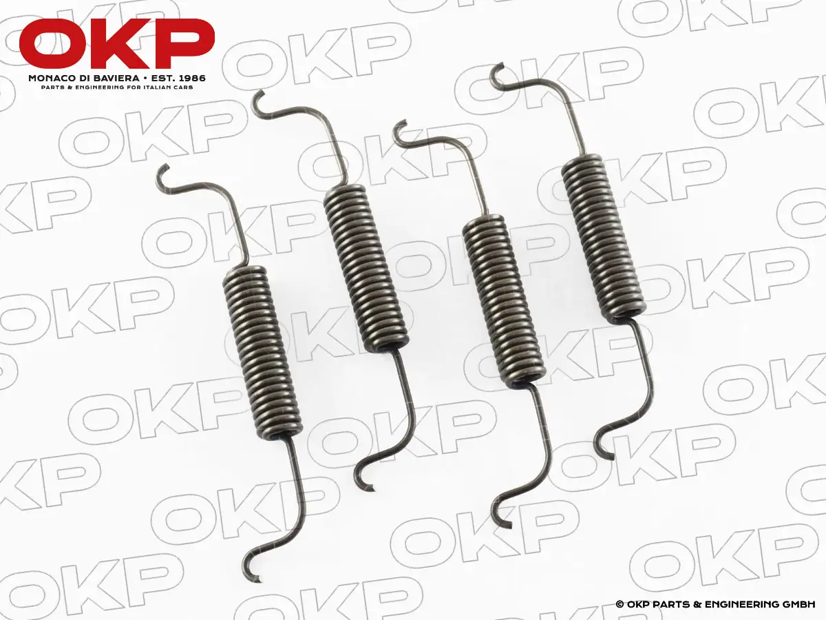 Satz (4) Federn hinten Trommelbremse 2000 / 2600