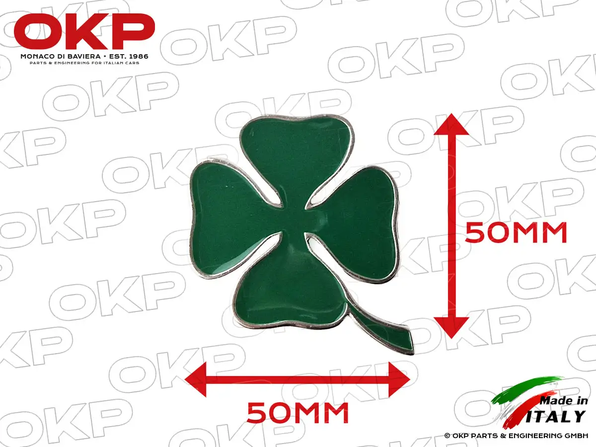 Alfa Romeo Kleeblatt selbstklebend 50 x 50mm