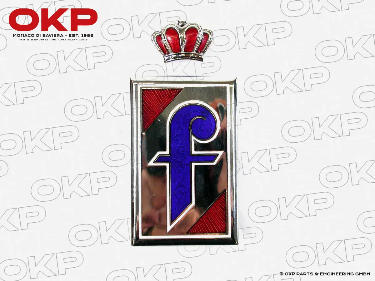 Pininfarina Emblem seitlich 2 - teilig 750 / 101 Spider