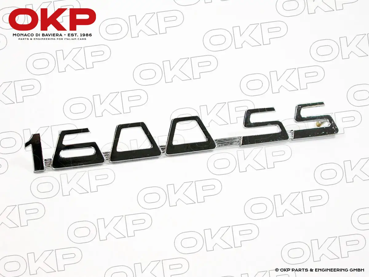 Schriftzug 1600 SS für Giulia Sprint Speciale