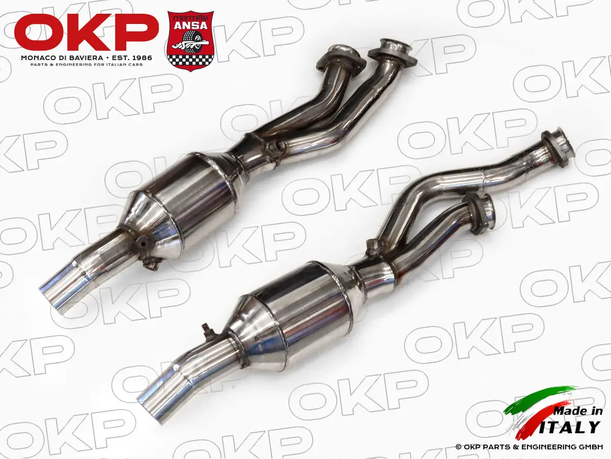 ANSA Katalysatoren Edelstahl Ferrari 550 Maranello