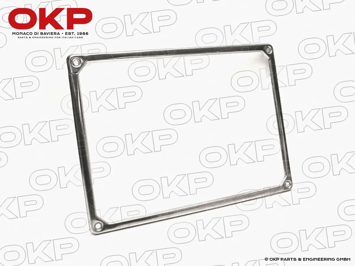 Chromrahmen Kennzeichen hinten 280 x 200mm Alfa etc.