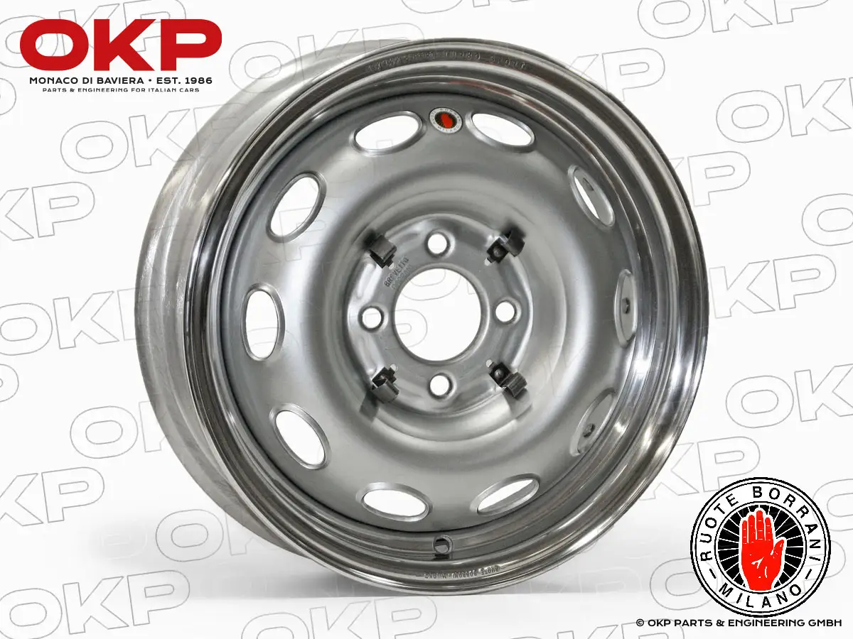 Borrani Turbo Sport Bimetall Felge 4,5 x 15 Giulietta