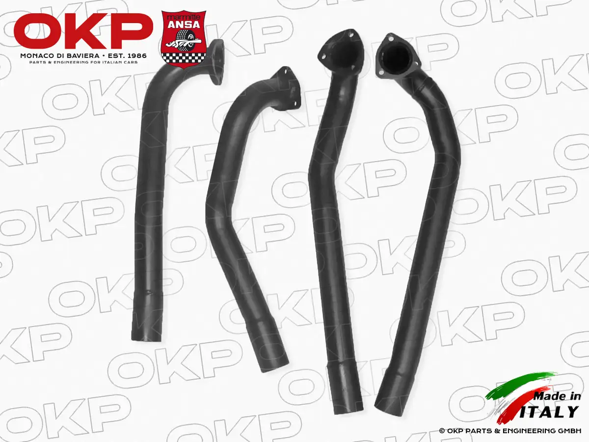 Satz (4) ANSA Schalldämpfer vorne Lamborghini Countach