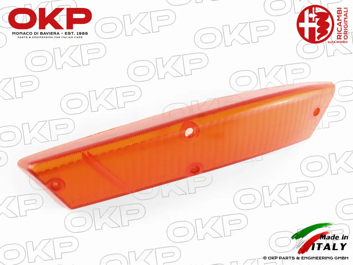 Blinkerglas vorne links Rundheck Spider (orange / USA)