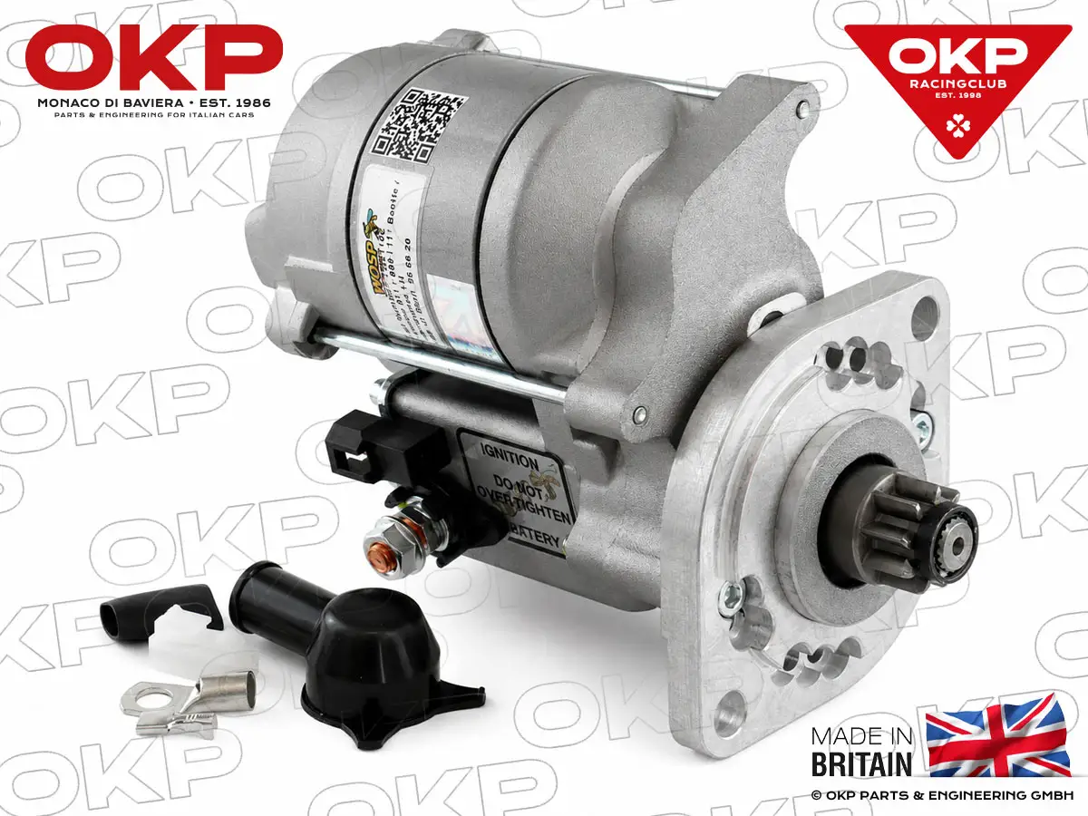 High torque lightweight starter 1,4 kW Porsche 911 / 959