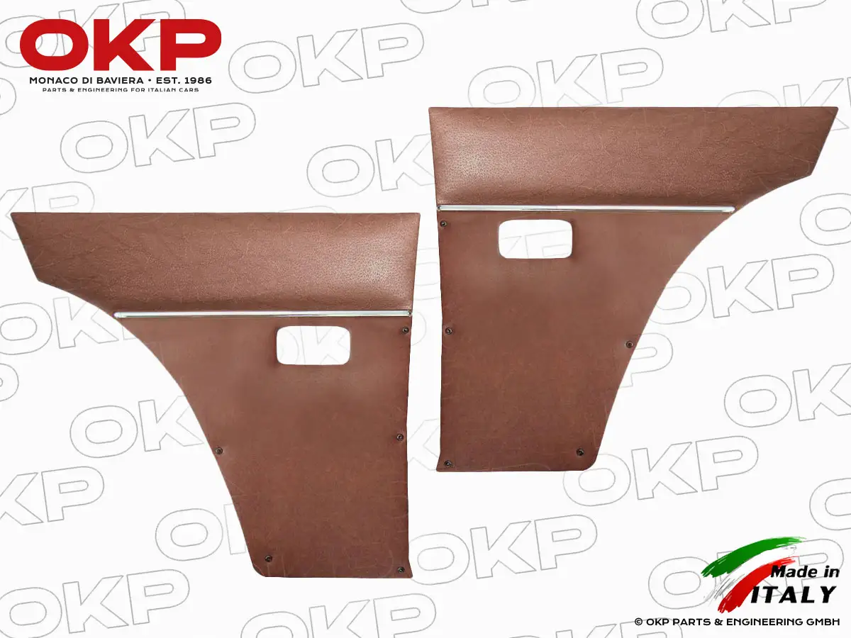 Satz (2) Seitenverkleidungen braun 1300-1750 GT 1. Serie