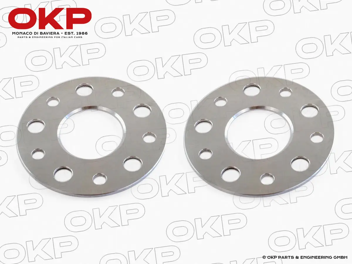 Satz Spurverbreiterungen Porsche (2 x 5 mm) o. ABE