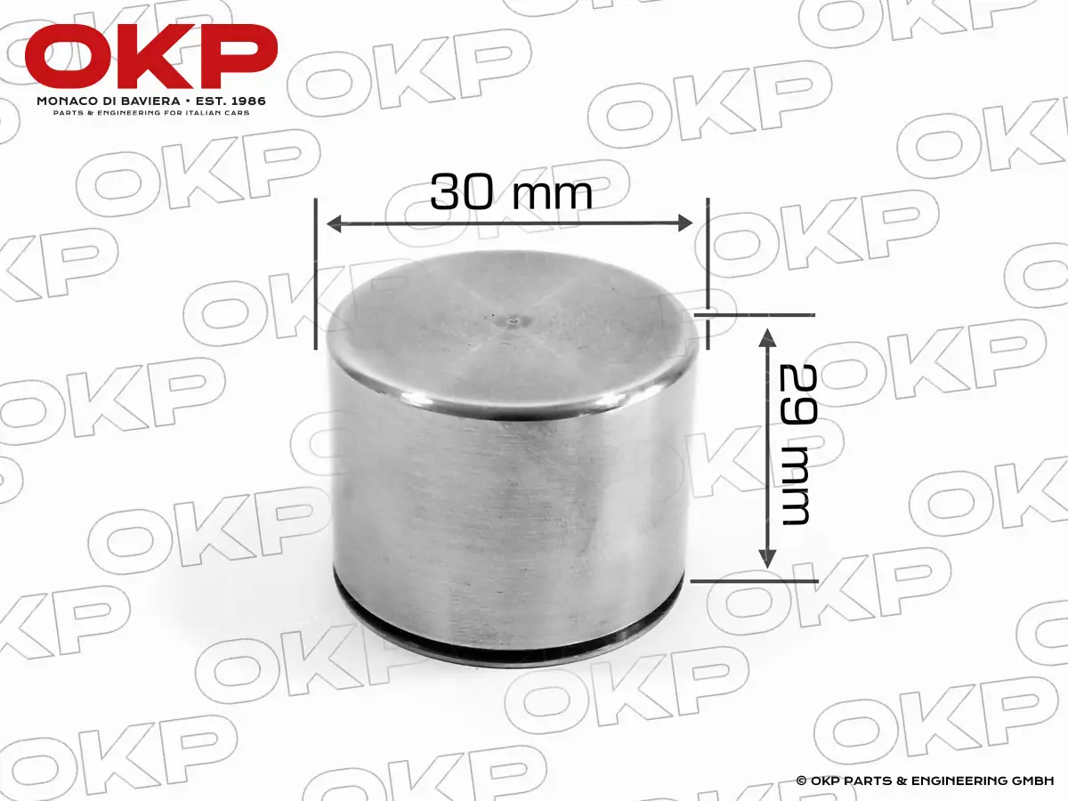 Bremskolben 30mm für Girling Zange hinten Maserati