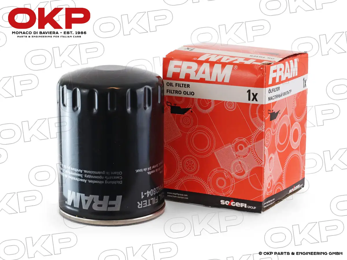 Ölfilter FRAM original schwarz Ferrari 246 / 308 / 328 / 365