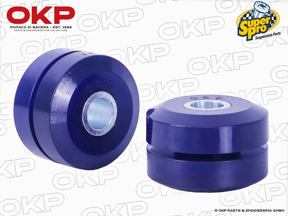 Gummi (2) Zugstrebe vorne A + GTV6 + GL + 75 Superpro