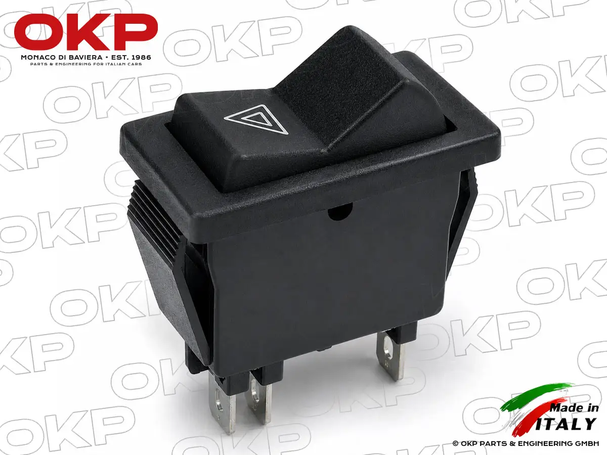 Hazard rocker switch Alfa Romeo Spider / GTV6