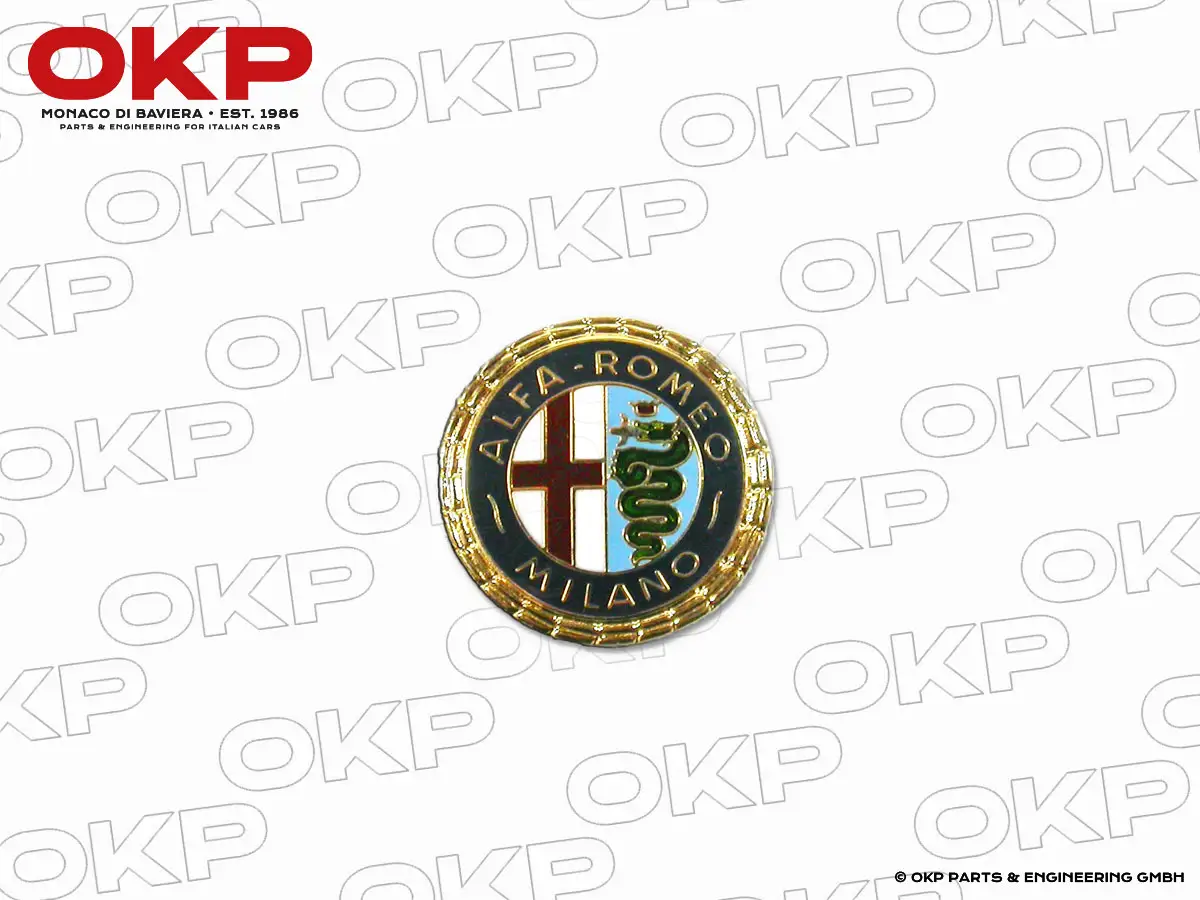 Emblem für Schalthebel Alfa Romeo Milano (15mm)