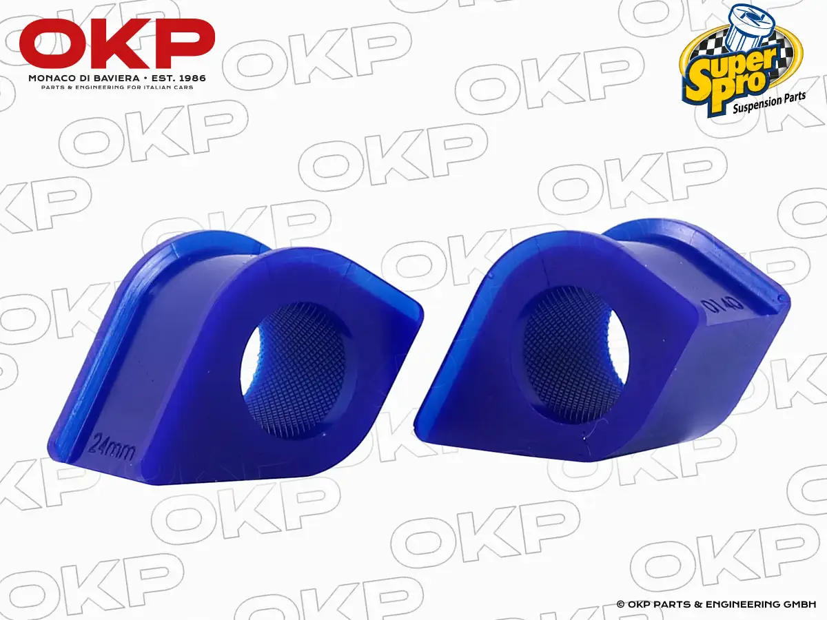 Bagues poly barre stabilisatrice av. SuperPro 24mm