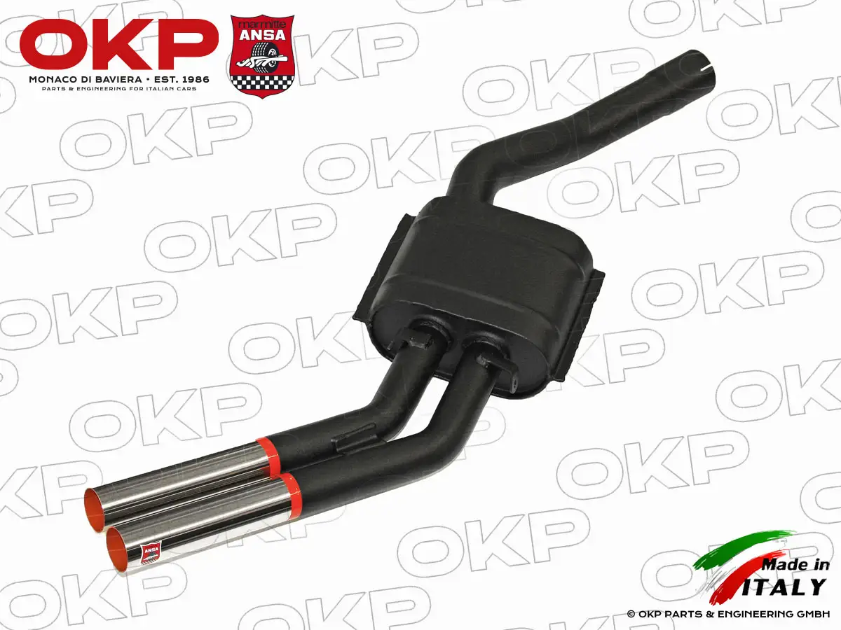 ANSA Schalldämpfer hinten Maserati Ghibli Coupe