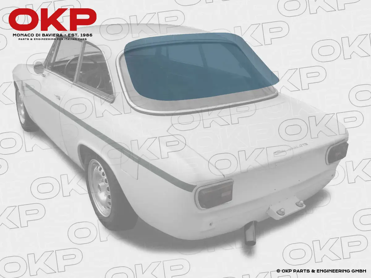 Heckscheibe Plexiglas GT / GTA klar (ohne Tüv)