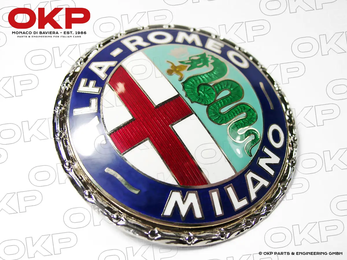 Alfa Romeo Milano Emblem (55mm) emailliert