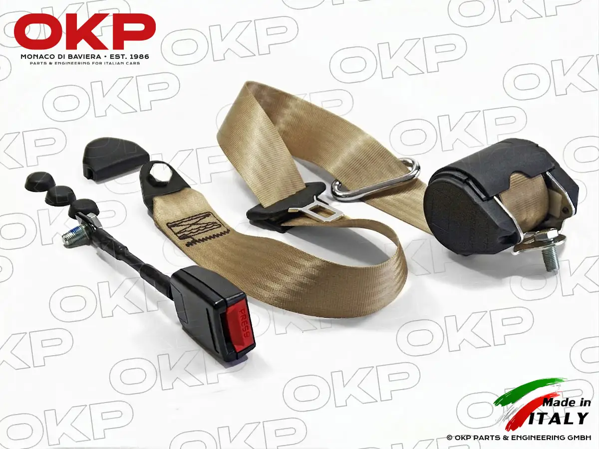 3 Point Automatic front seat belt Spider / GTV6 / 308 GOLD