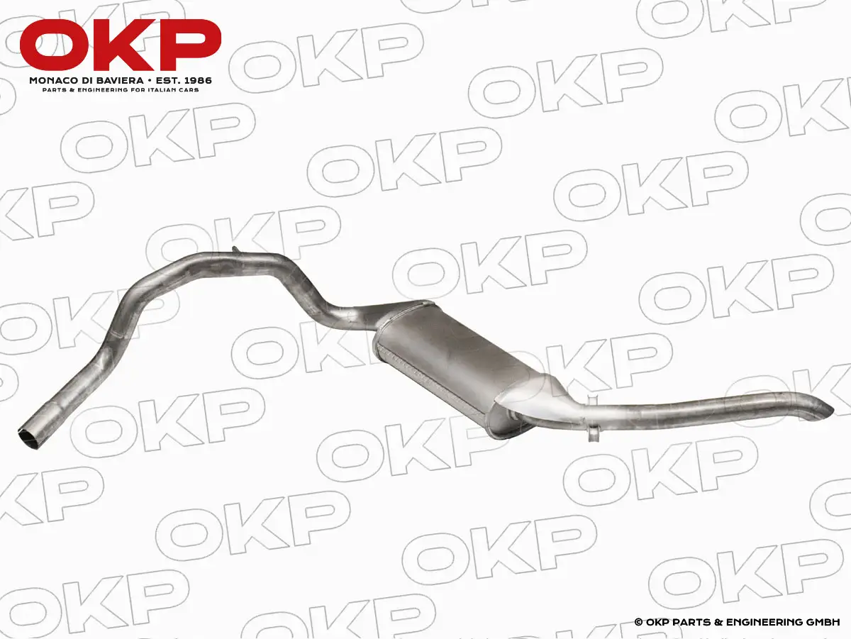 Schalldämpfer hinten 1300 - 2000 Giulietta Limousine