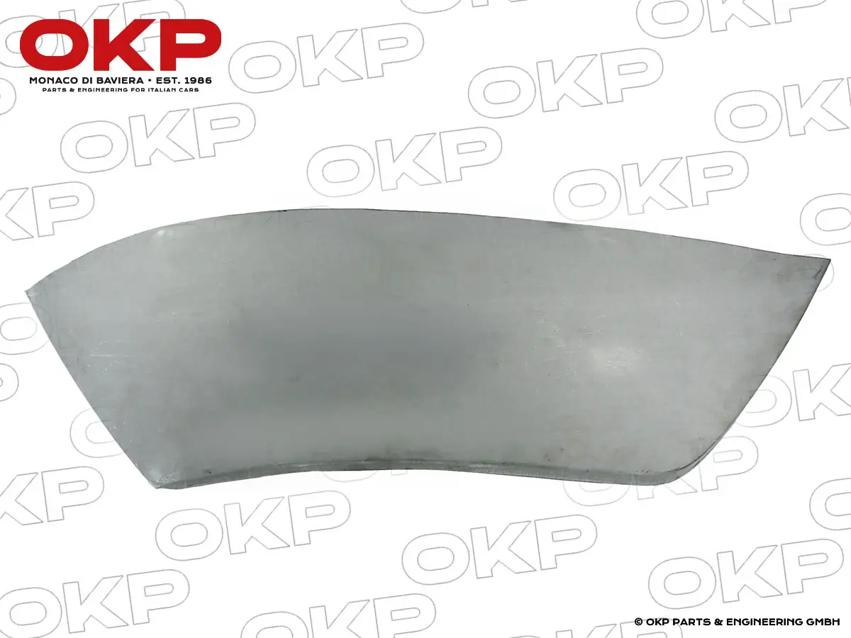 Endblech hinten Rundheck Spider  (Höhe 20cm) rechts