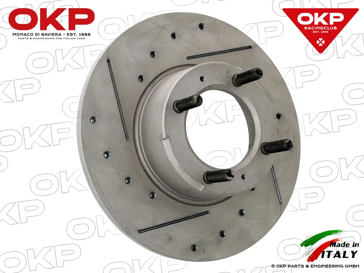 Bremsscheibe Sport vorne gelocht 1750 - 2000cc 105 / 115