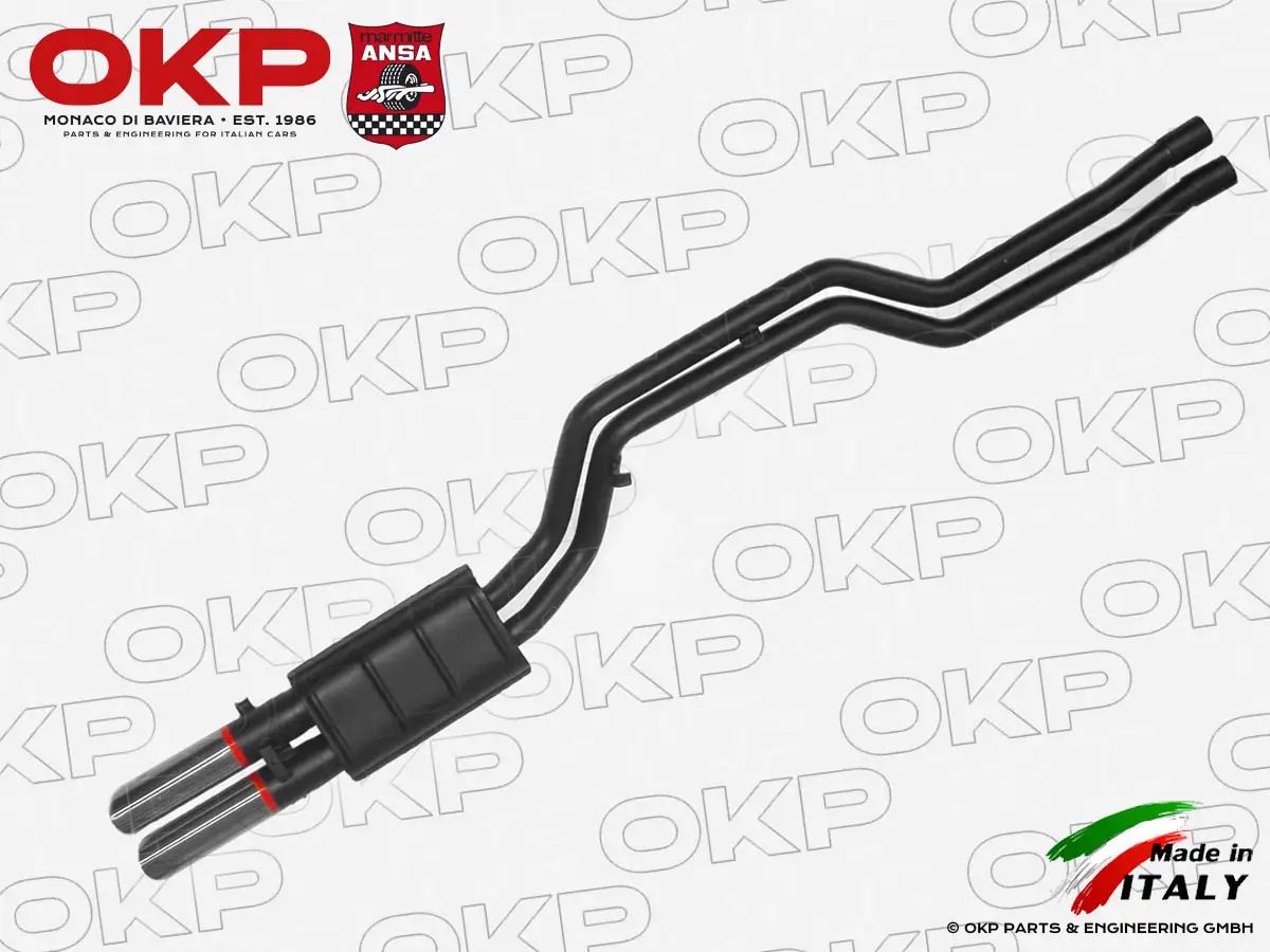 ANSA Marmitta posteriore DX Ferrari 365 GT/4 2+2