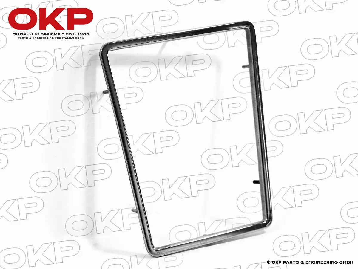 Chromrahmen für Schalthebelsack 2000 GTV Bertone