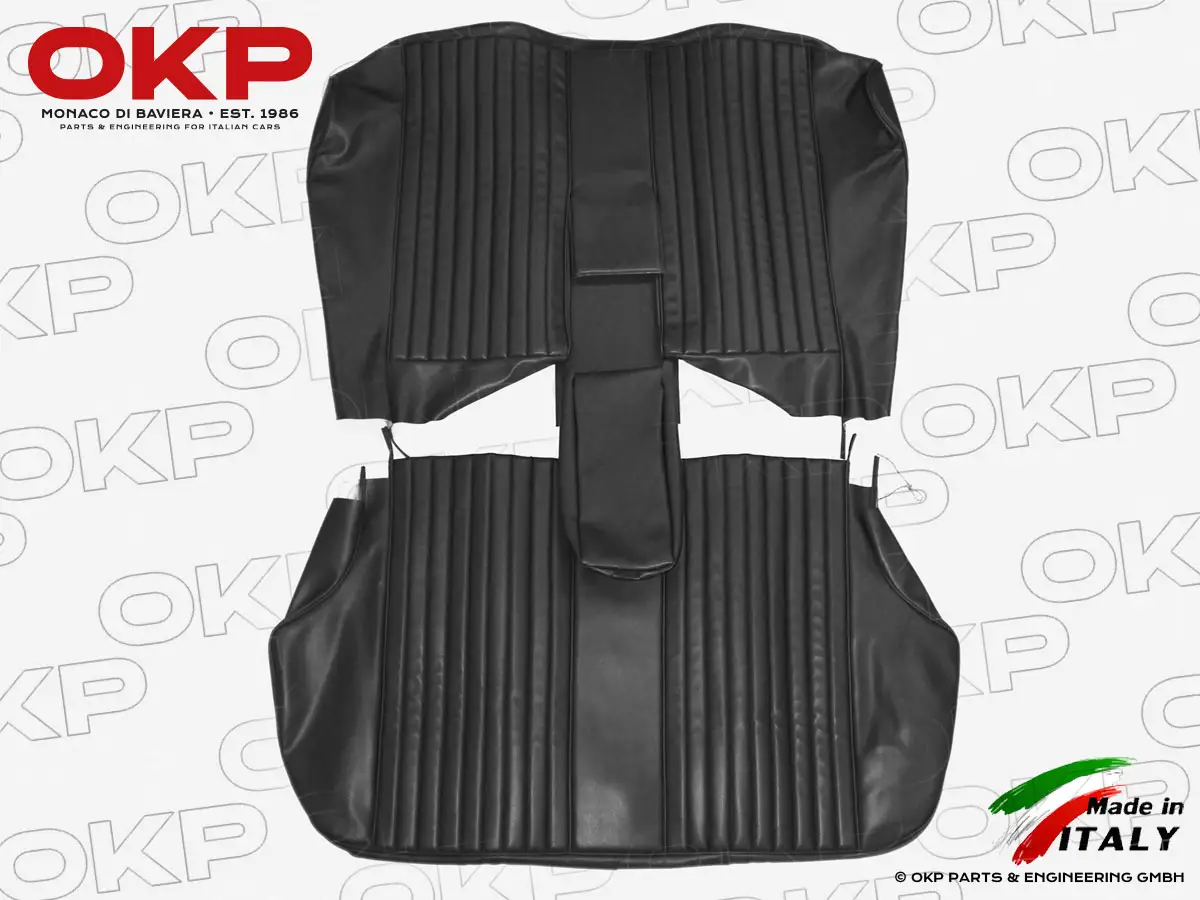 Sitzbezug hinten Giulia Super 65-72 Kunstleder schwarz