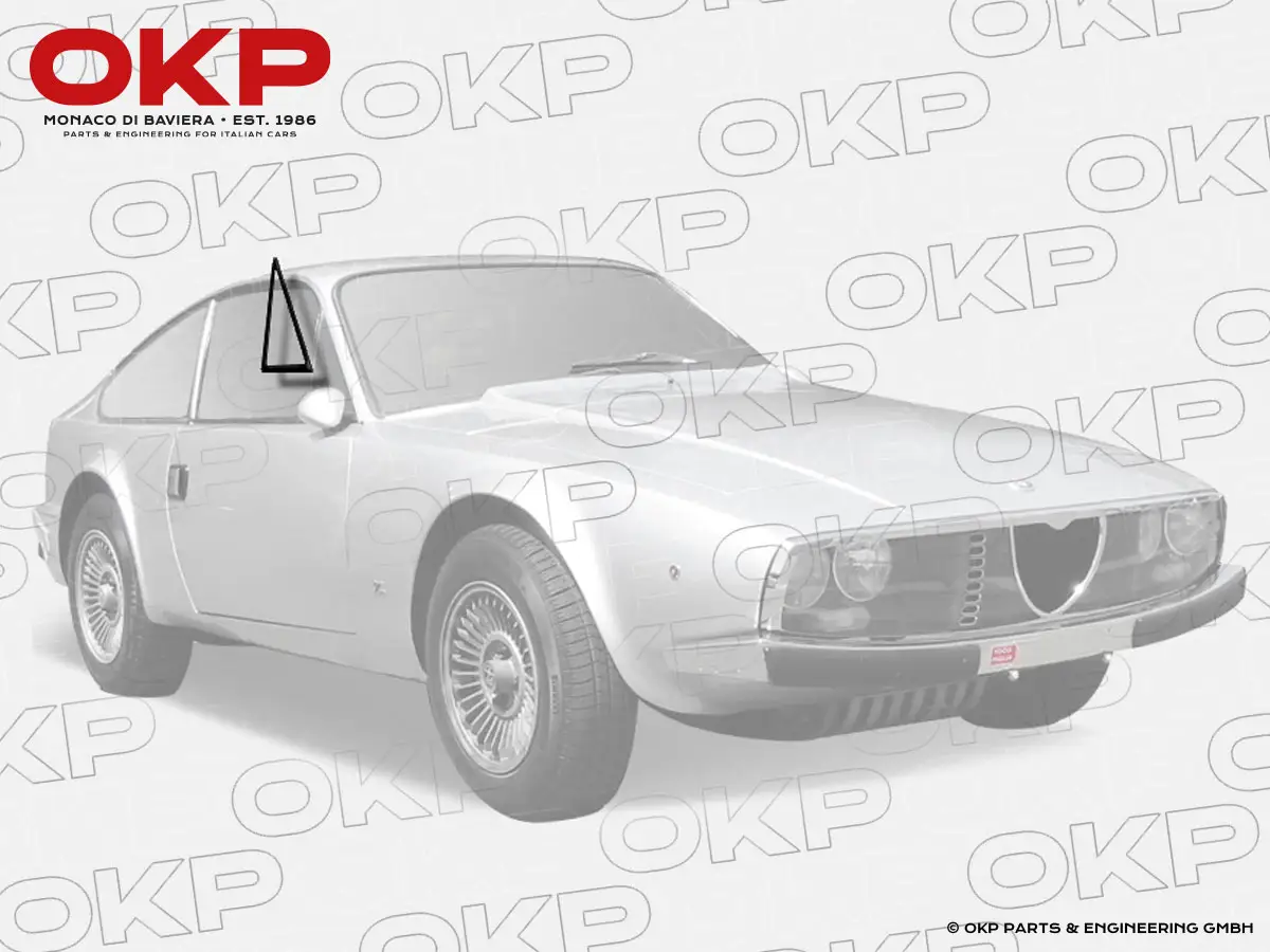 Satz (2) Dreiecksfensterdichtungen Junior Zagato