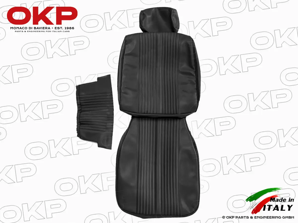 Sitzbezug vorne Alfetta Limousine 1.S. Kunstleder schwarz