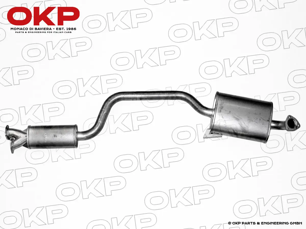 Schalldämpfer vorne + mitte 1300 - 1600 GTA