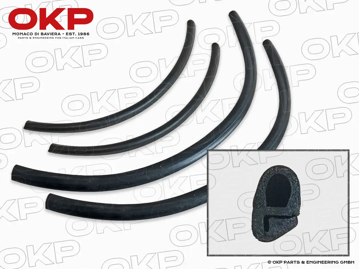 Jeu (4) joints huisserie pour radiateur 105 / 115