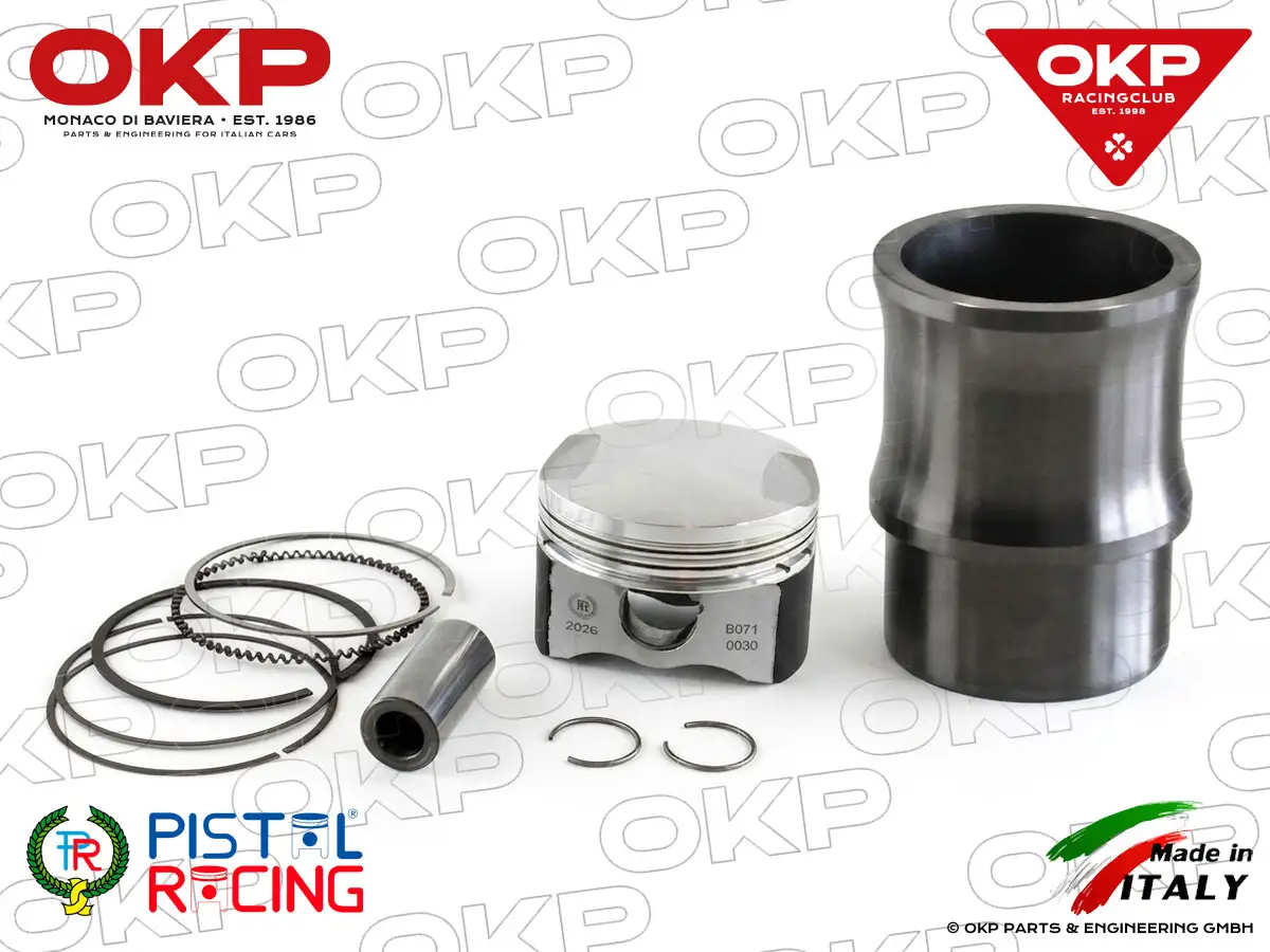 Canna e pistone (1 pz.) Montreal V8 stampato