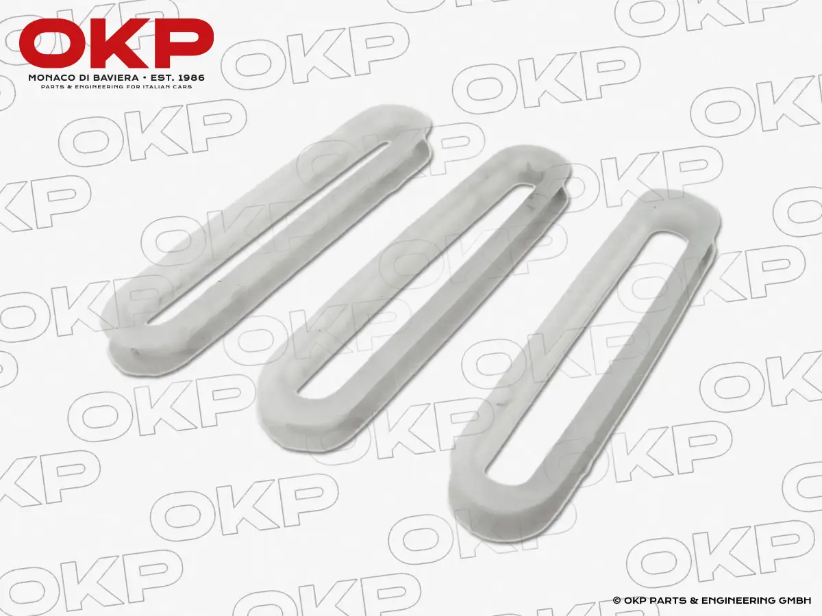 Satz (3 Stk.) Hupenknopf Einlagen Hellebore 56mm