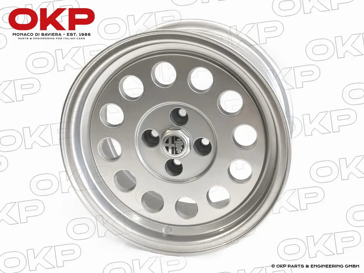 Alufelge A1 7x15 ET25 LK 4x98 Alfetta + GL + 75 (TÜV)