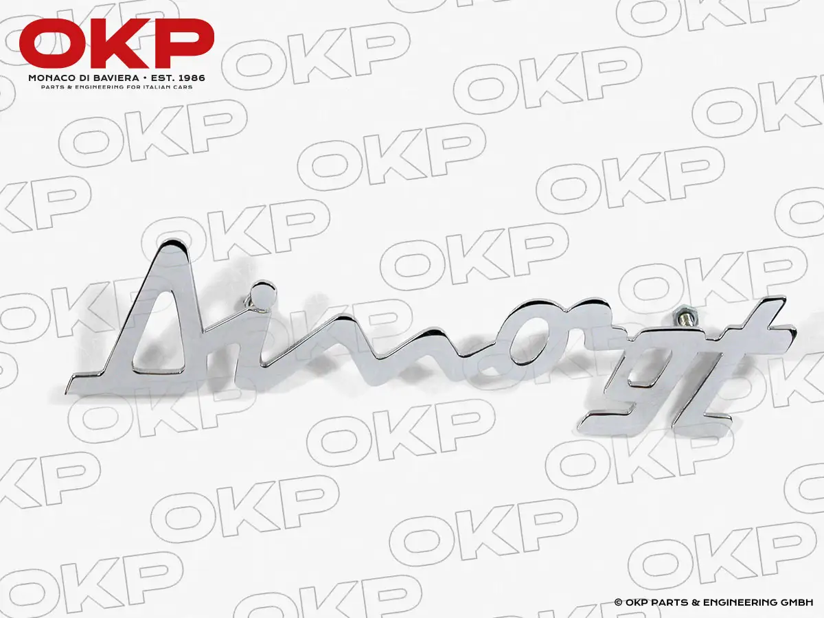 Schriftzug hinten Dino gt Ferrari 246