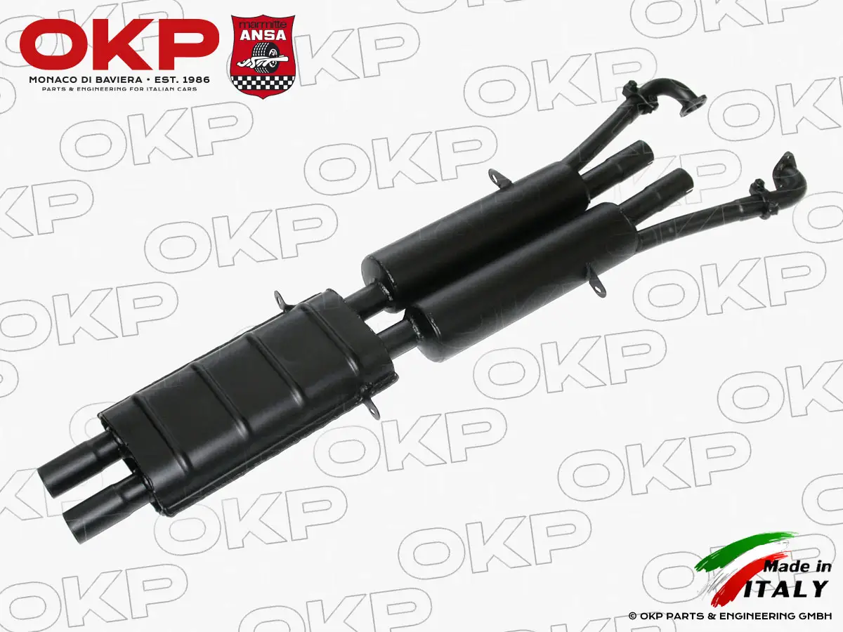 ANSA Marmitta centrale DX / SX Daytona 1. Serie