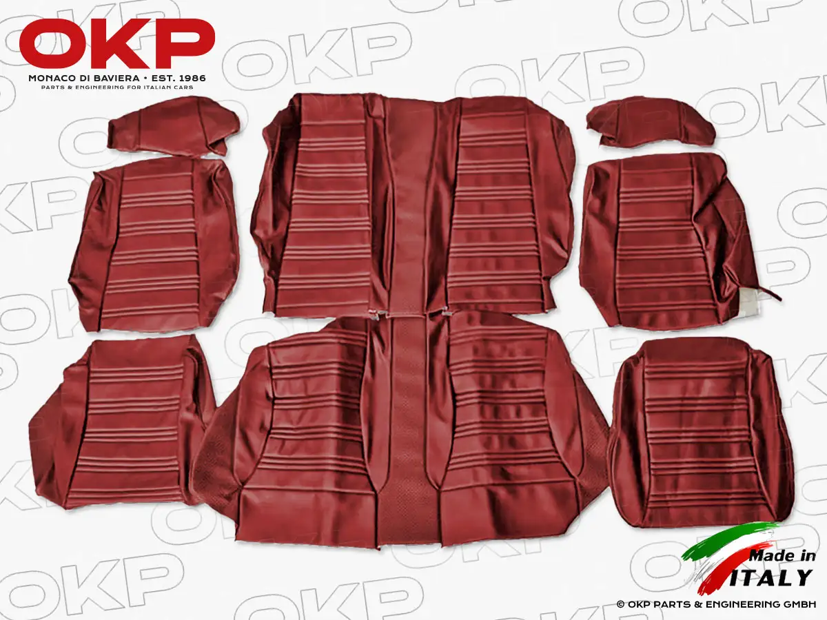 Selleria sedile 1750 2.S. Bertone scay rosso bordeaux