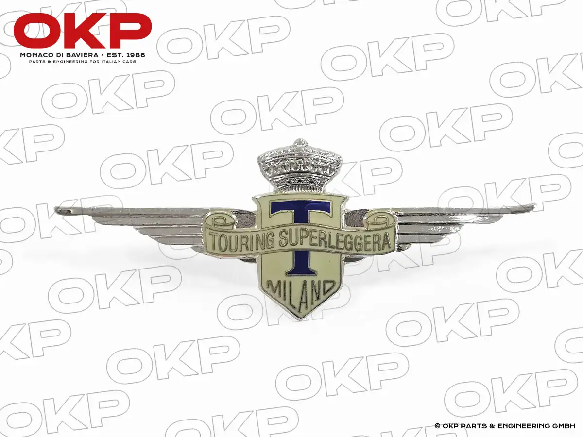 Emblem Touring Superleggera enamel 85mm